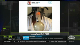 Here's The Moment Laremy Tunsil Learned His Instagram Had Been "Hacked"